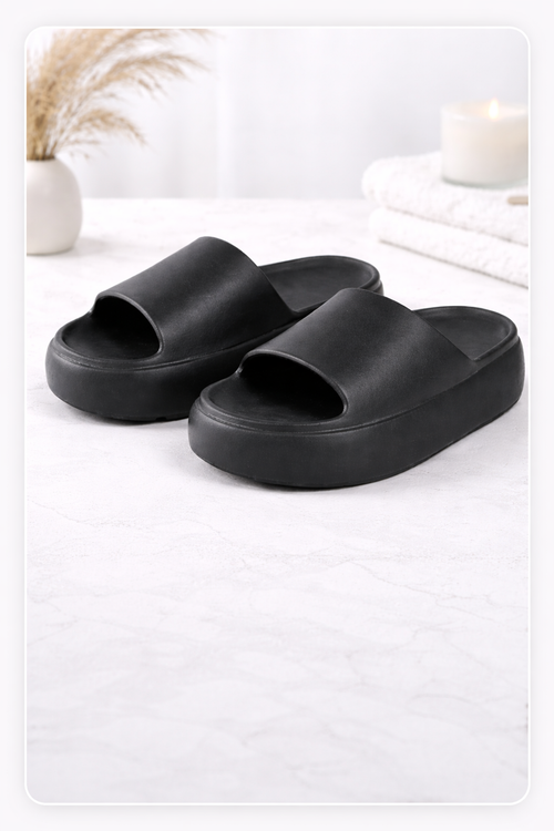 Ojotas PLATAFORMA - BLACK